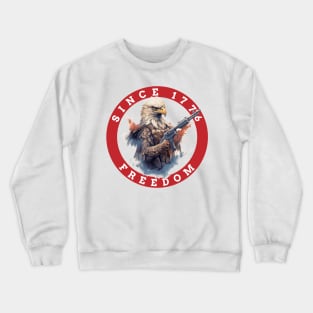 Since 1776 Celebrating Freedom Crewneck Sweatshirt